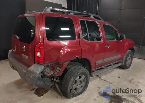 2005 Nissan Xterra S из США, поврежденный, VIN 5N1AN08W65C643386